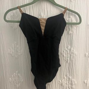 Nikolay black ballet leotard